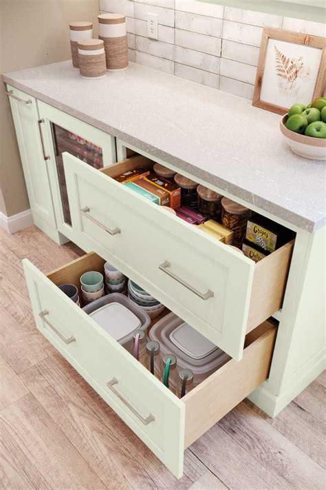 Two Drawer Base Cabinet - Decora Cabinetry