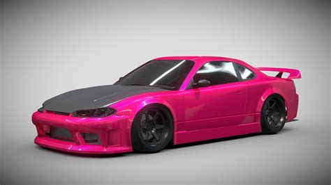 Nissan Silvia S15 Drift Tune - Buy Royalty Free 3D model by Naudaff3D [2ea1c2a] - Sketchfab Store