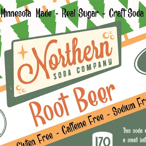 Design A Retro Soda Can Label for a Craft Soda Company | Product label contest