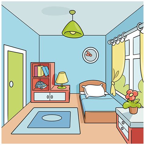 How To Draw A Small Bedroom | Psoriasisguru.com