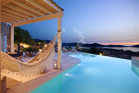 Private Villa for Rent in Crete – Greece | Elounda | Private Infinity Pool | Sea & Sunrise View