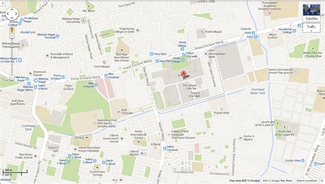 DLF South Court Saket Location Map - Prithvi Estates