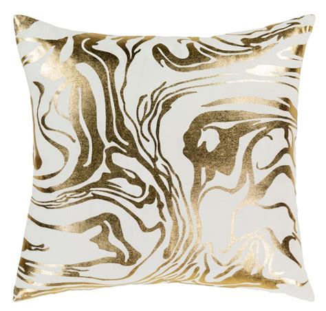 gold throw pillows