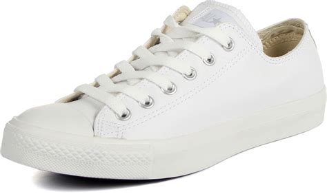 Converse Leather Chuck Taylor All Star Shoes Low Top in White