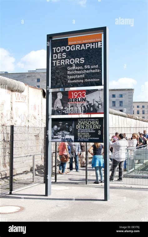 Topography of terror museum berlin hi-res stock photography and images - Alamy