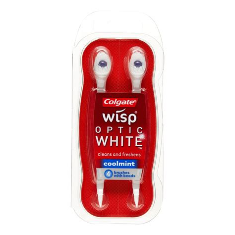 Colgate Wisp plus Whitening Coolmint Brushes with Beads - 2 CT - Walmart.com - Walmart.com