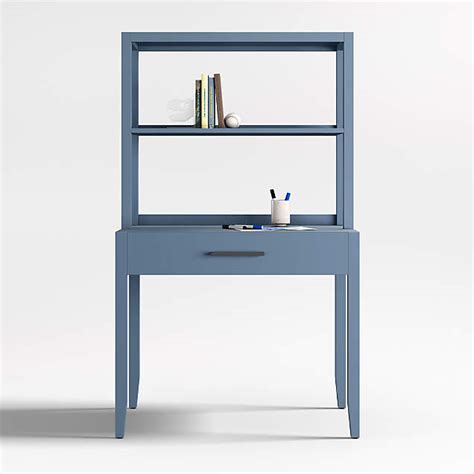 Atticus Kids Black Desk Hutch + Reviews | Crate & Kids