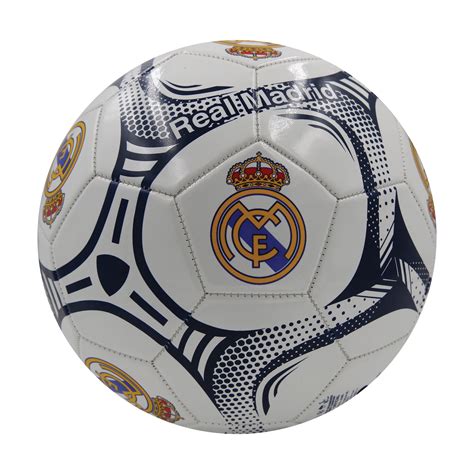 Real Madrid Soccer Ball, Size 5, Blue, Gold and White - Walmart.com - Walmart.com