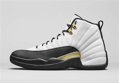 Air Jordan 12 Royalty White Black Metallic Gold Release Date | SneakerNews.com