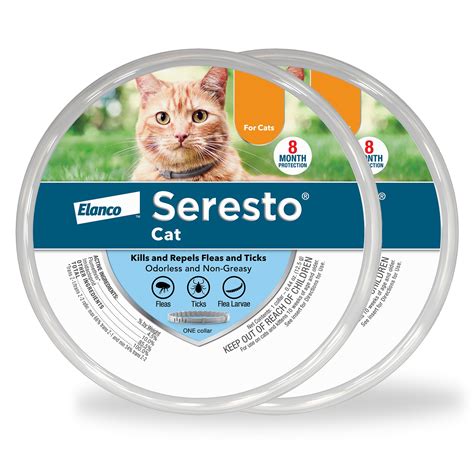 Seresto Flea and Tick Collar for Cats, Pack of 2 Collars, 2 CT | Shop Your Way: Online Shopping ...