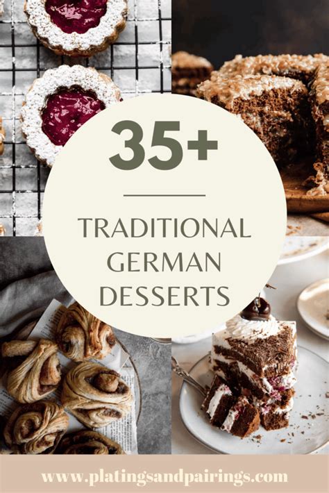 35+ BEST German Desserts (Cakes, Cookies & More) - Platings + Pairings