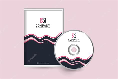 Premium Vector | Creative dvd case and disc label design for your business