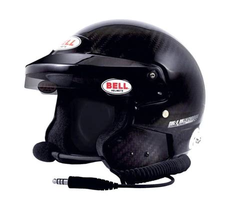 Bell Mag 9 Carbon Rally Helmet - Built in Intercom - Available at Driver 61