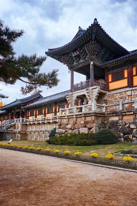 Bulguksa Temple In Autumn, Gyeongju, Korea Stock Image - Image of tourism, korea: 108699835