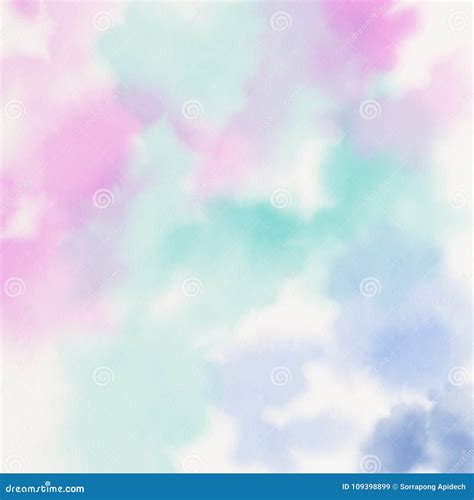 Abstract Colorful Watercolor for Background Stock Illustration ...