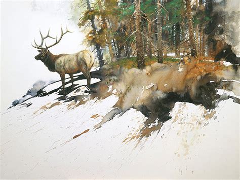 High Country Elk by Morten E. Solberg | Gallery4Collectors.com