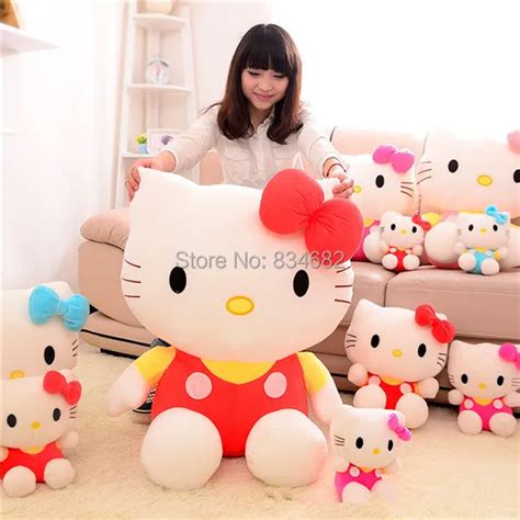 J.G Chen 60cm Hello Kitty Plush Toy Christmas Gift Big Size Good As a ...