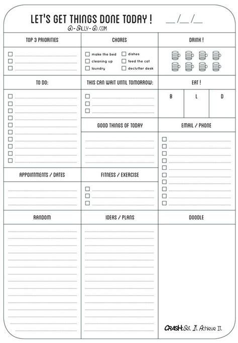 Free Printable Daily Task List Choose From Basic To Do Lists Or Complex To Do Lists, Numbered To ...