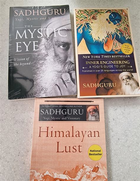 My Sadhguru books finally arrived in the post today. Really excited to dive in. Bless up 🙏 : r ...