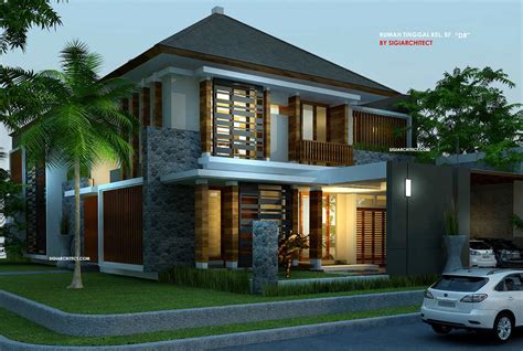 92 Desain Rumah Tropis Modern Minimalis Terbaru