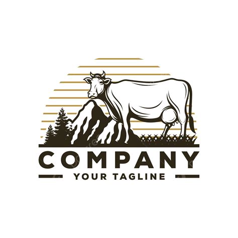 Cow Farm Logo Vector Template Download on Pngtree