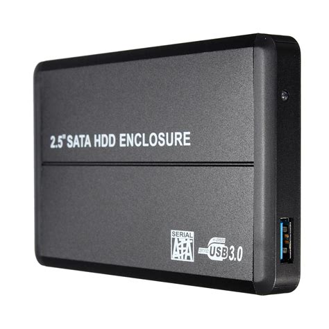 USB 3.0 SATA 2.5" Hard Disk Drive HDD External Enclosure Case Box For ...