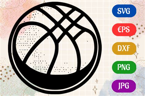 Basketball | Silhouette Vector SVG EPS Graphic by Creative Oasis · Creative Fabrica