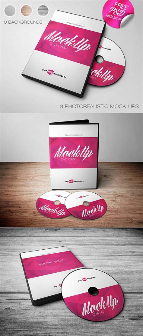 Free DVD Case Mockup | Mockuptree