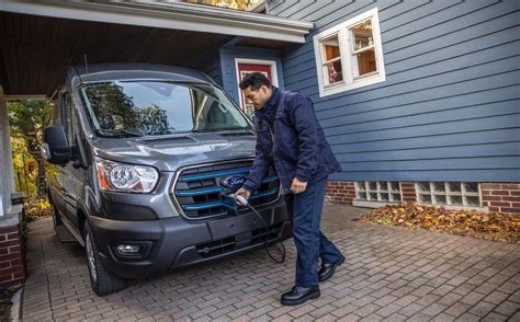 Ford unveils E-Transit: capable electric van starting under $45,000 but ...