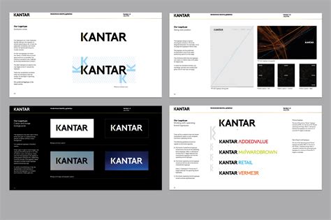 Kantar Brand Identity | Guidelines | Trebleseven.com