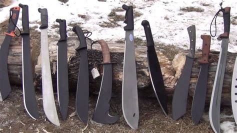 Types Of Machetes: Learn Which One You Need In Every Situation