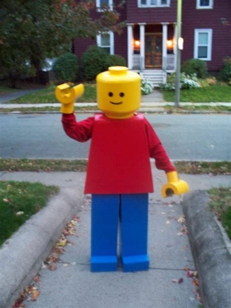 Lego man costume – Artofit