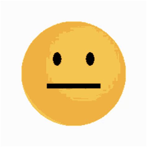 Neutral Face Emoji GIF - UINona GIFs