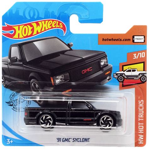 Hot Wheels HW Hot Trucks '91 GMC Syclone Diecast Car - Walmart.com - Walmart.com