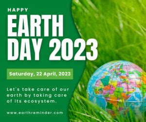 Earth Day 2023: Theme, Date, Latest Events and Celebrations