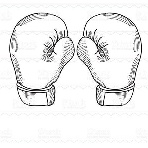 Boxing Glove Drawing