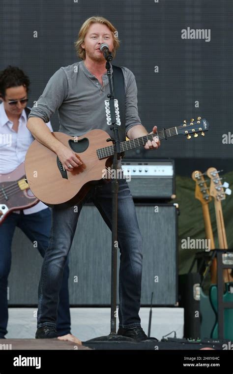 Little Big Town,Phillip Sweet on stage during day 1 of the Bayou Country Superfest at the LSU ...