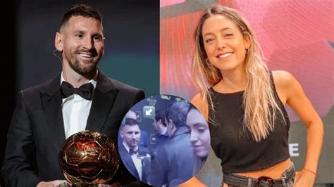 Un video viral mostró la mirada "enamorada" que hizo Lionel Messi cuando vio a Sofía Martínez ...