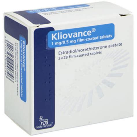 Buy Kliovance Tablets Online - Menopause HRT Tablets