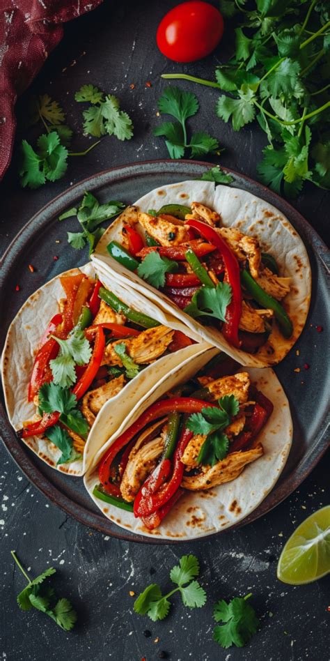 Chicken Fajita Tacos [35 Minutes] - Chasety