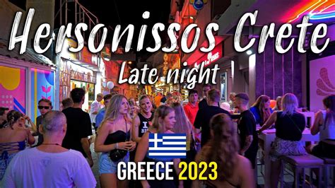 Hersonissos nightlife video | Explore Crete