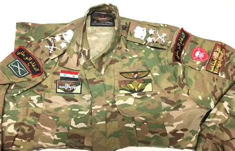 Syrian Army Commando General Camouflage Uniform - Enemy Militaria