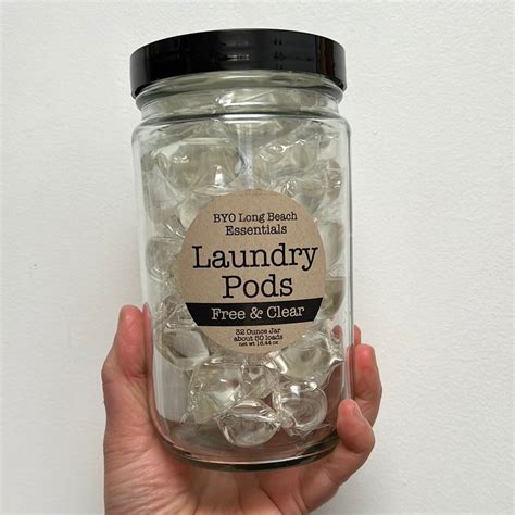 Laundry Detergent Pods, Free & Clear | Packaged – byolongbeach