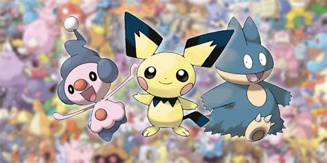 All 19 Baby Pokémon, Ranked By Cuteness