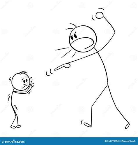 Child Yelling At Classmate Cartoon Vector | CartoonDealer.com #252946749