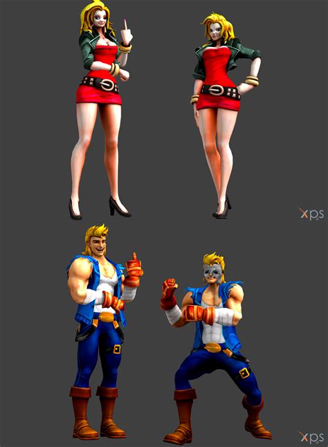 DOUBLE DRAGON NEON - Marian and Billy by Marcelievsky on DeviantArt