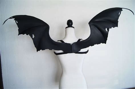 Black or Any Color Demon Vampire Dragon Cosplay Wings Medium - Etsy