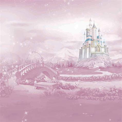 Princess Castle Mural, Pink Princess Castle HD phone wallpaper | Pxfuel