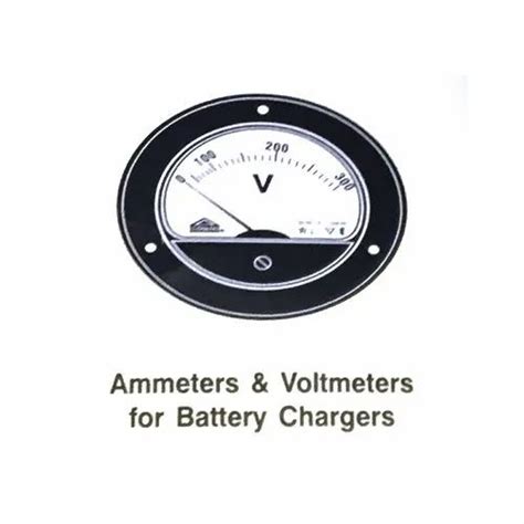 Ammeters Voltmeters Battery Chargers at Rs 300/piece | अमीटर in Gurgaon | ID: 20526062033