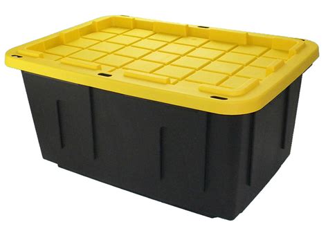 Large Plastic Totes. Sterilite 40 Gal Wheeled Industrial Tote ...